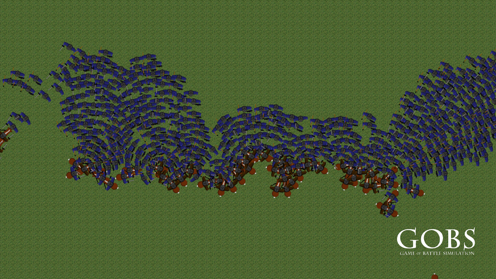 GOBS: Game of Battle Simulation