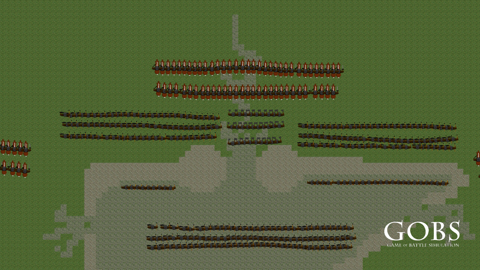 GOBS: Game of Battle Simulation