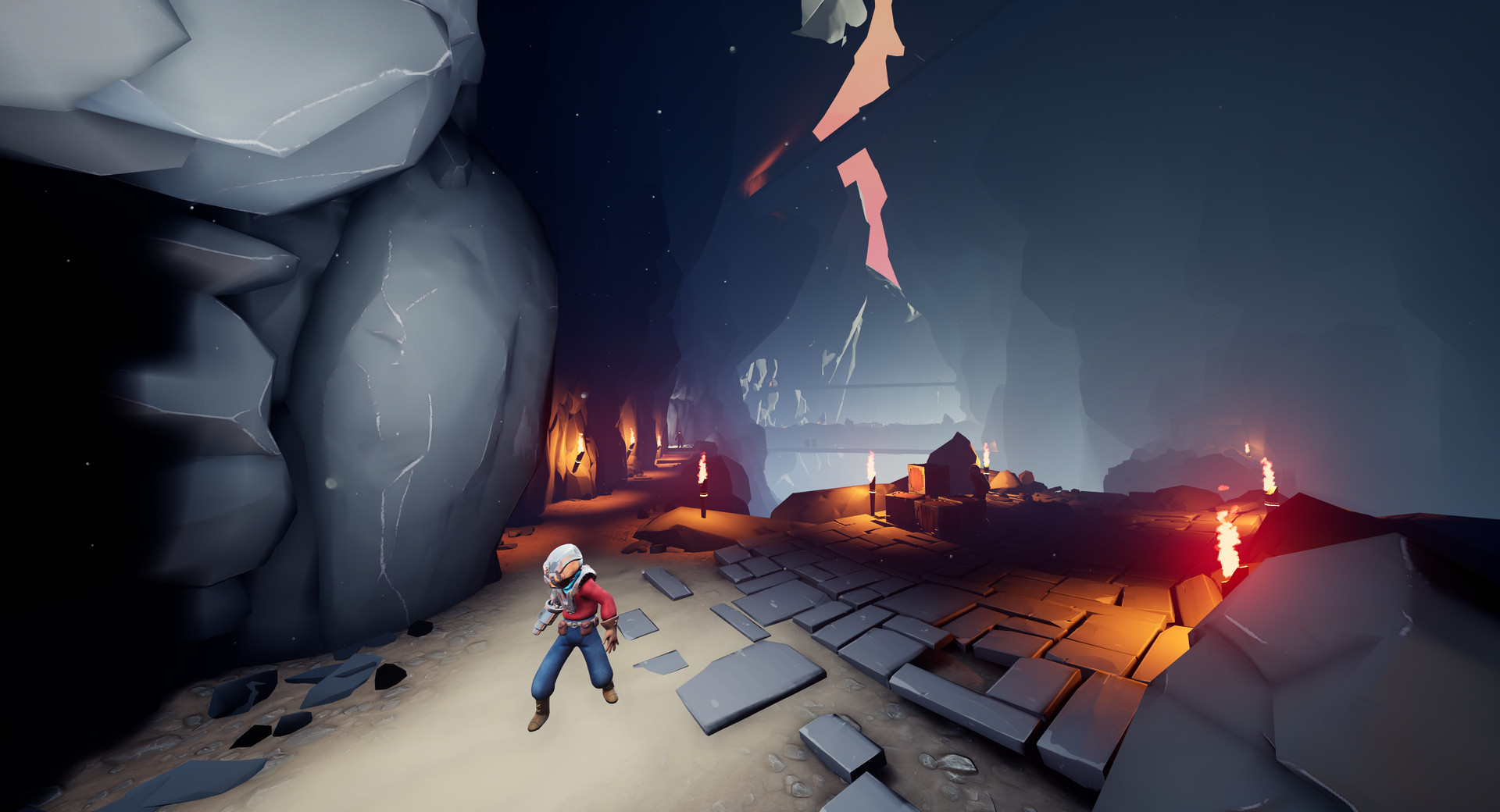 Lodestone: The crazy cave adventures of mad Stony Tony and his encounter with the exploding rolling stones