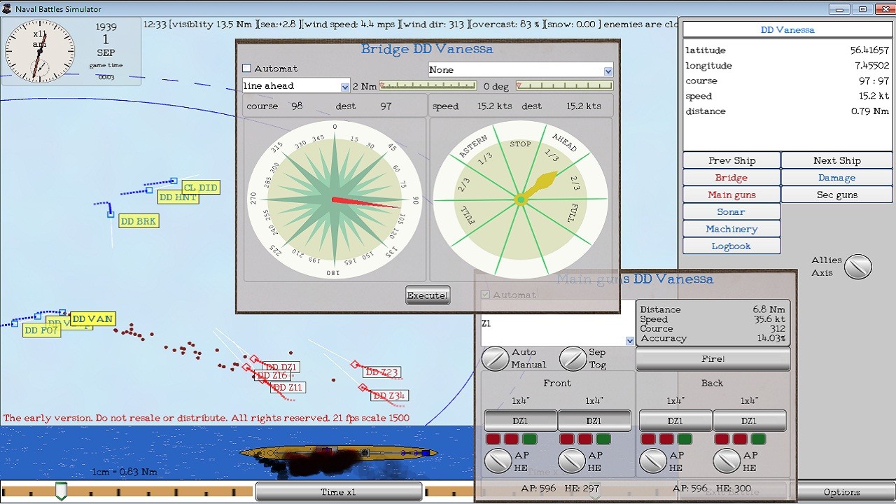Naval Battles Simulator