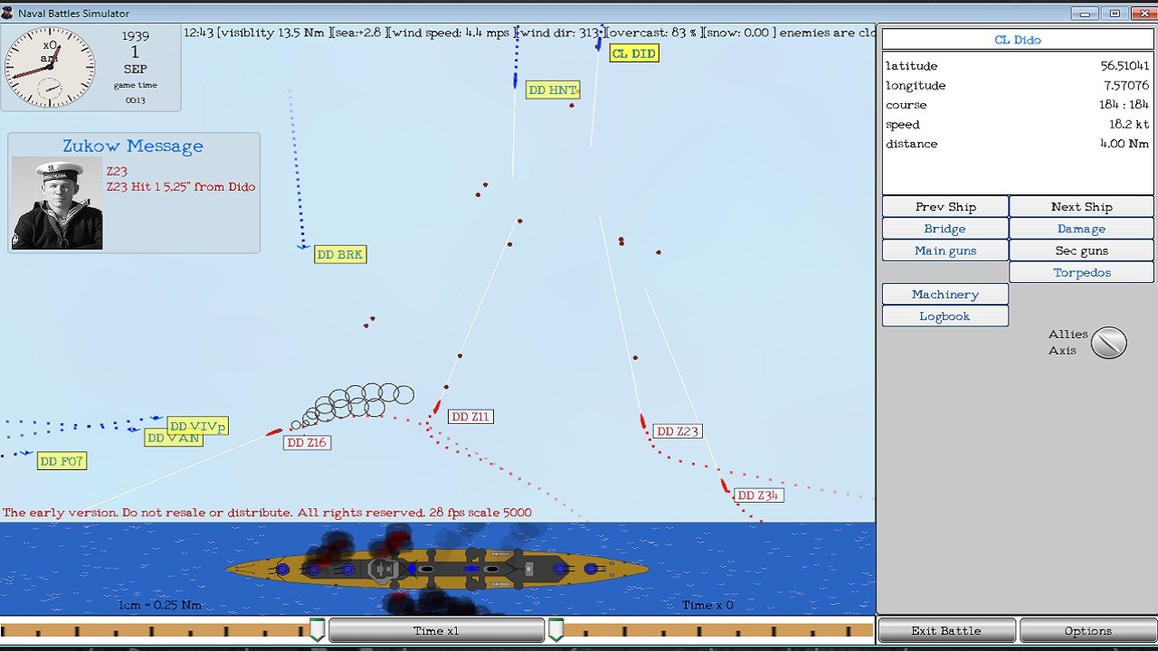 Naval Battles Simulator