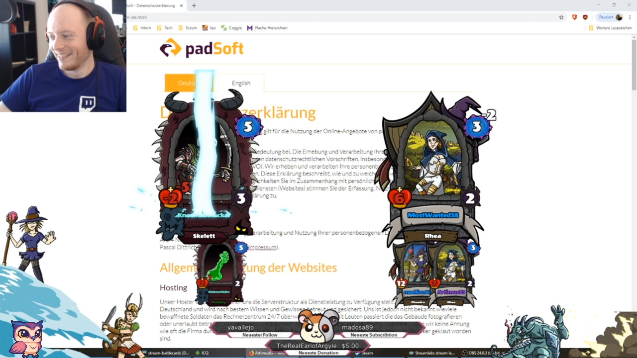 Stream Battlecards