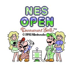 NES Open Tournament Golf