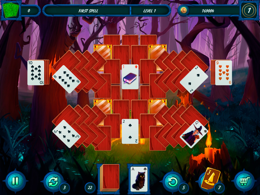 Fairytale Solitaire: Witch Charms