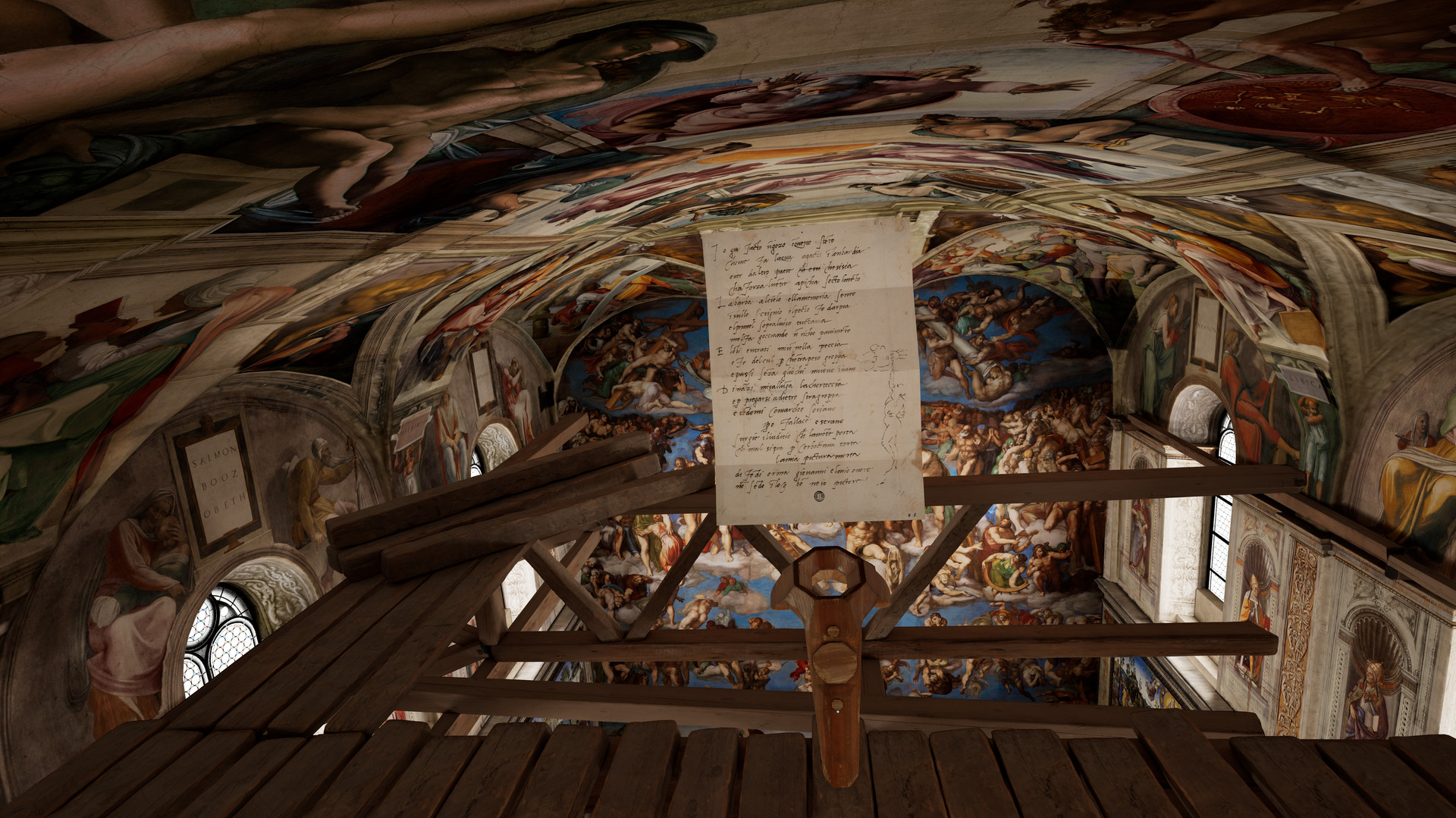 Il Divino: Michelangelo’s Sistine Ceiling in VR