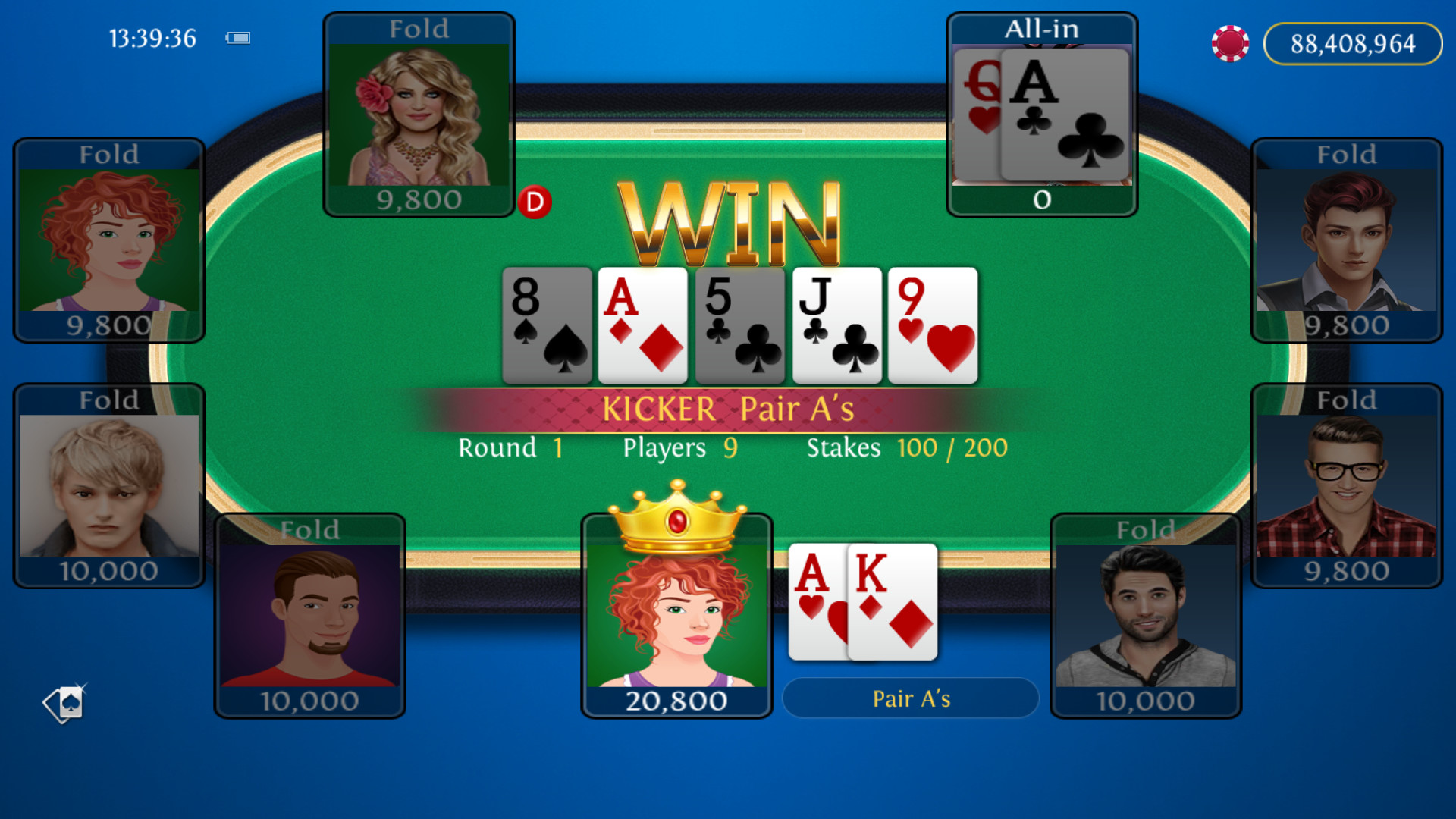 Solo King: Single Player – Texas Hold’em Poker
