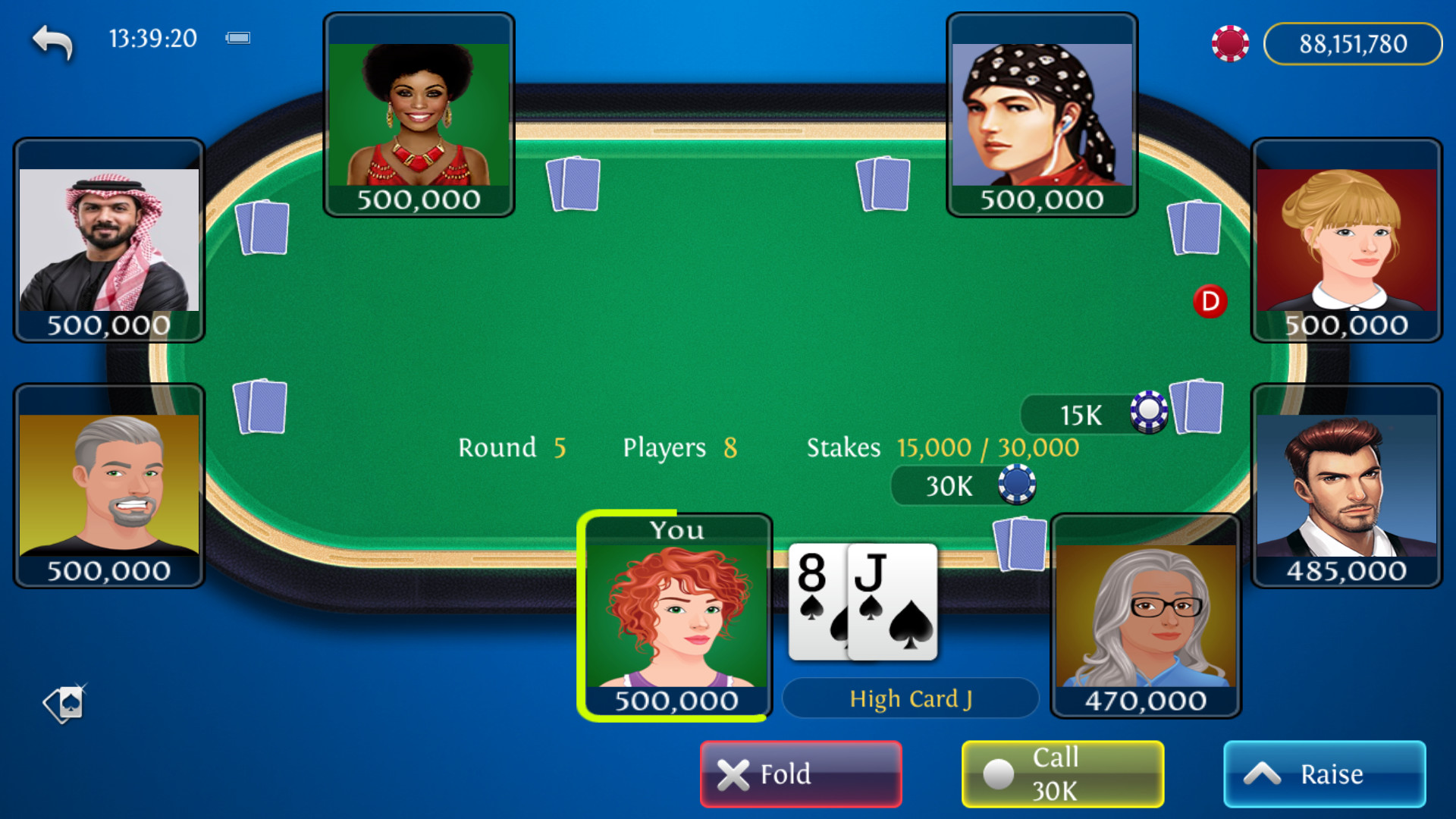 Solo King: Single Player – Texas Hold’em Poker