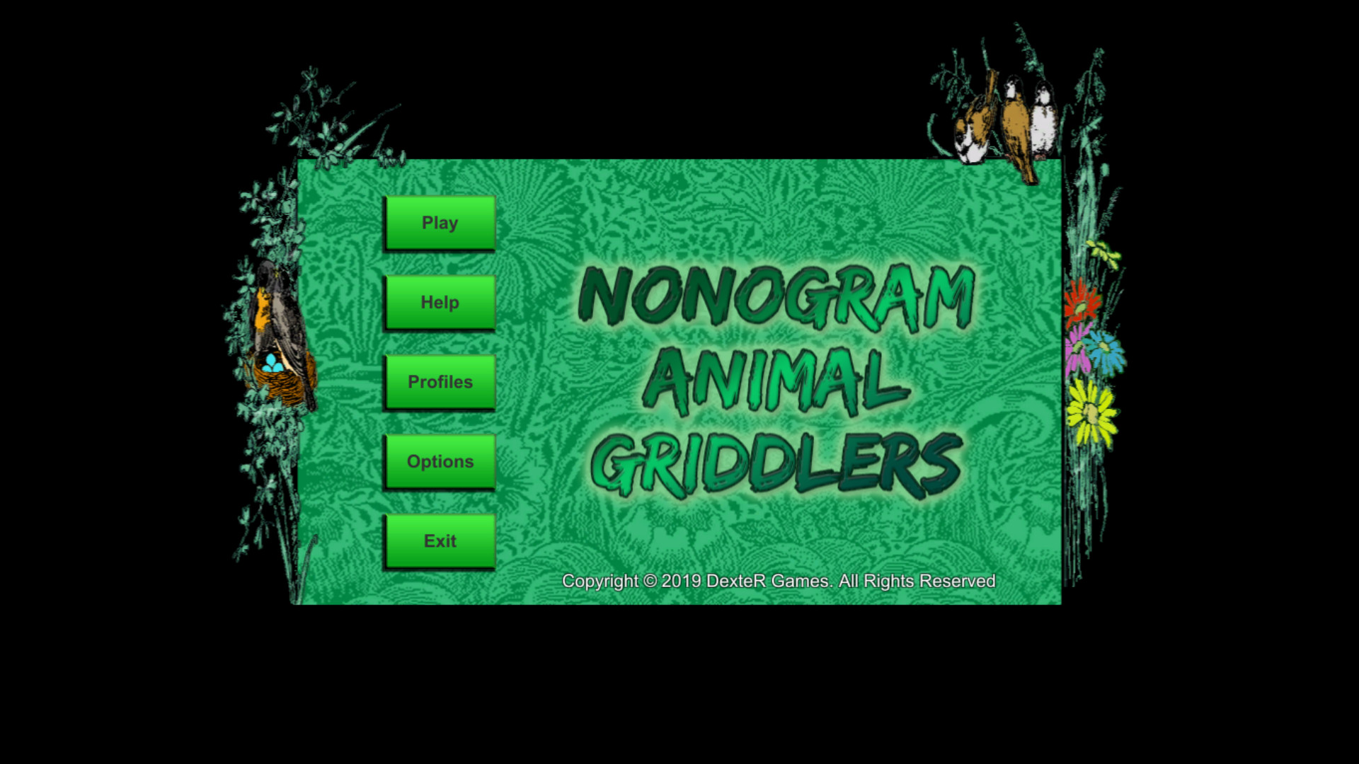 Nonogram Animal Griddlers