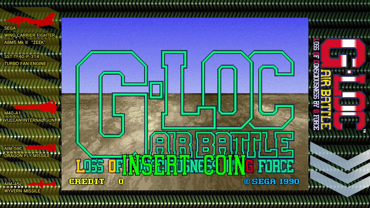 Sega Ages G-LOC: Air Battle
