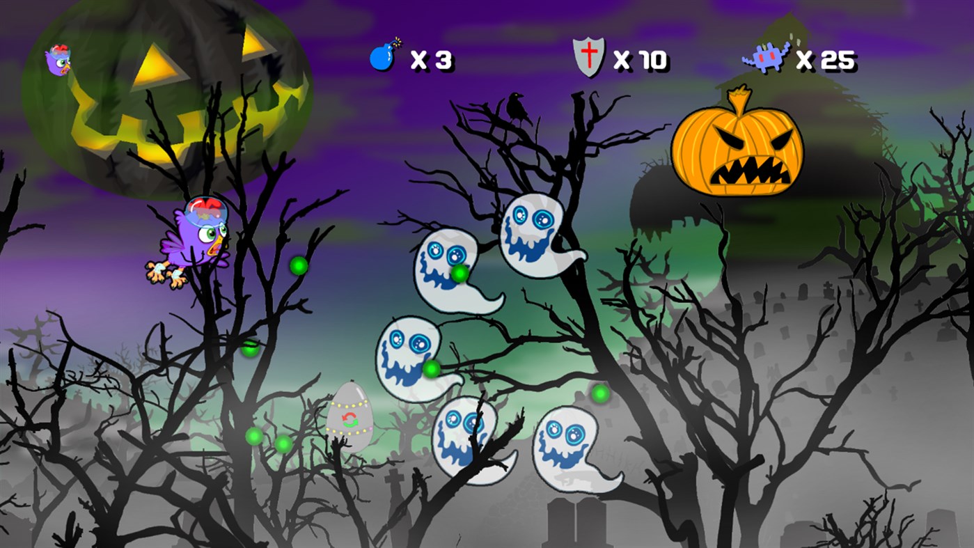 Purple Chicken Spaceman