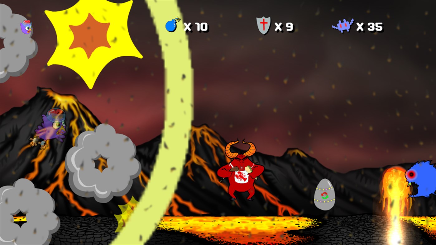 Purple Chicken Spaceman