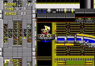 Metal Sonic in Sonic the Hedgehog 2