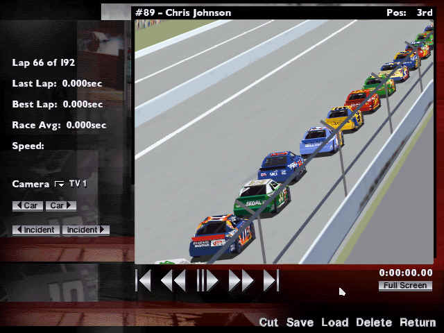 NASCAR Racing: 1999 Edition