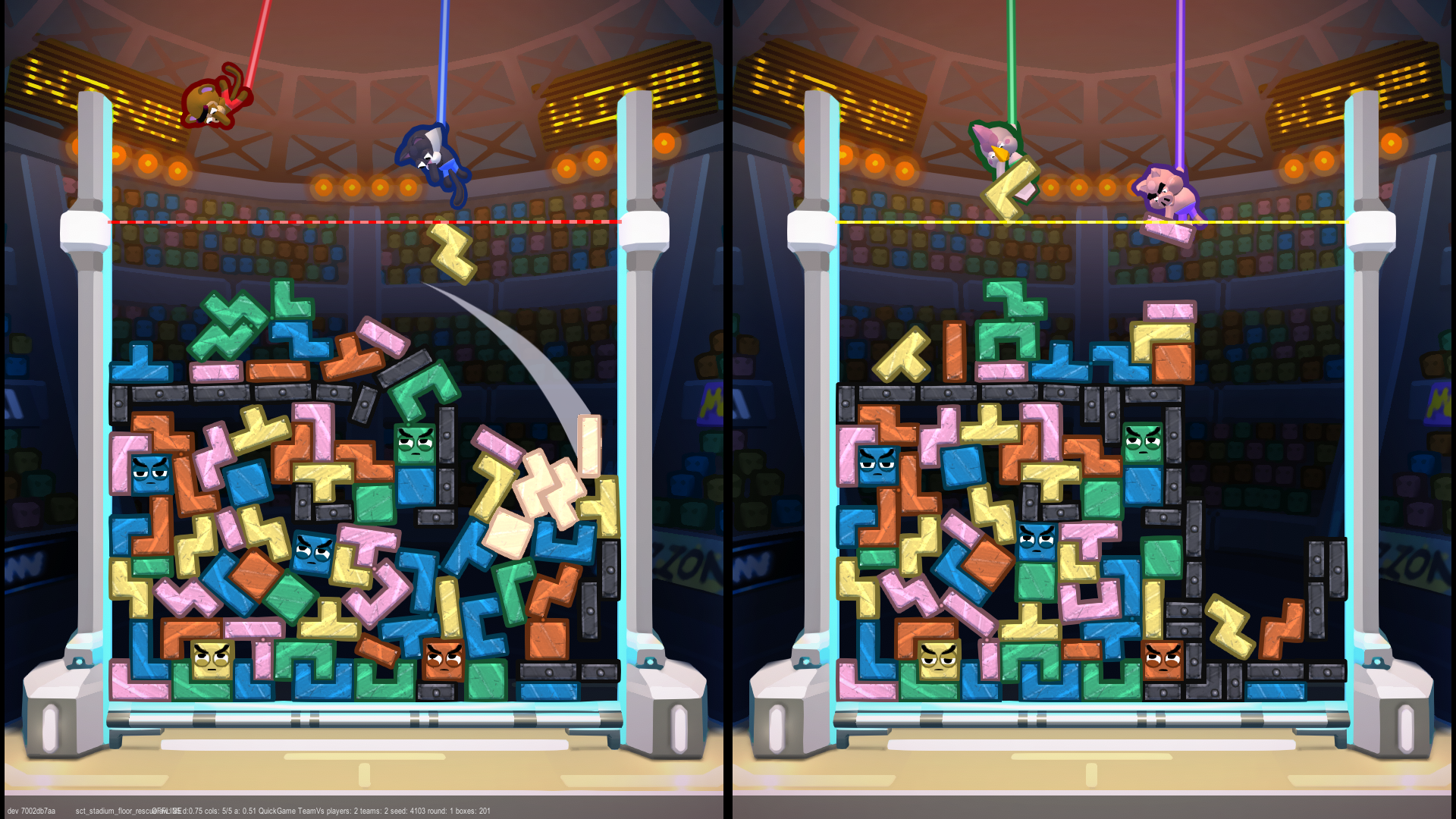 TopplePop: Bungee Blockbusters