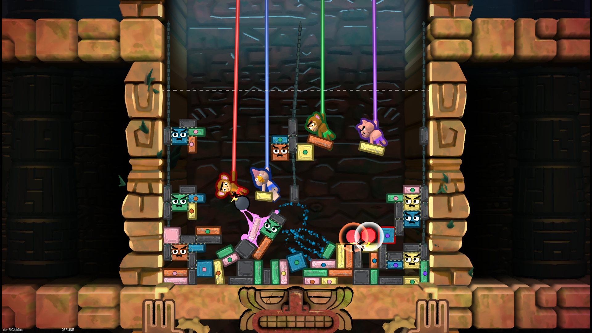 TopplePop: Bungee Blockbusters