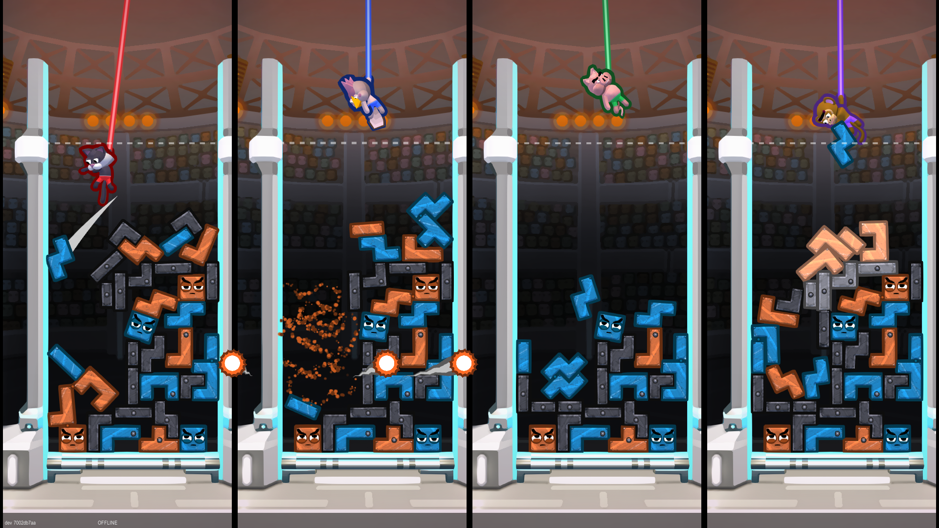 TopplePop: Bungee Blockbusters