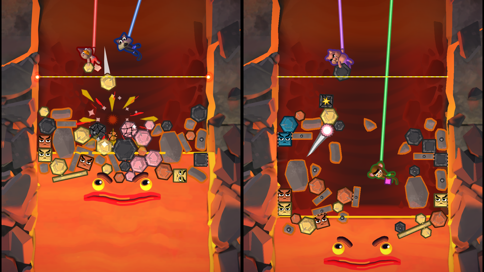 TopplePop: Bungee Blockbusters