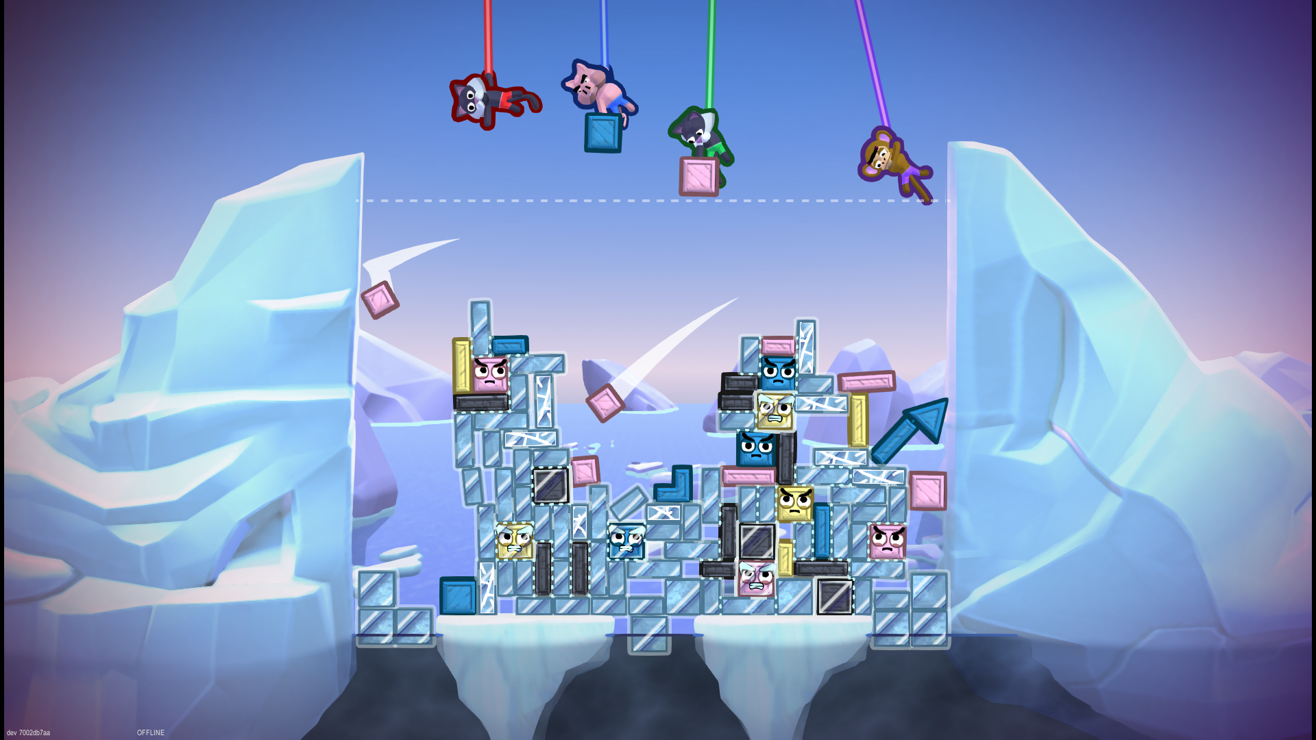 TopplePop: Bungee Blockbusters