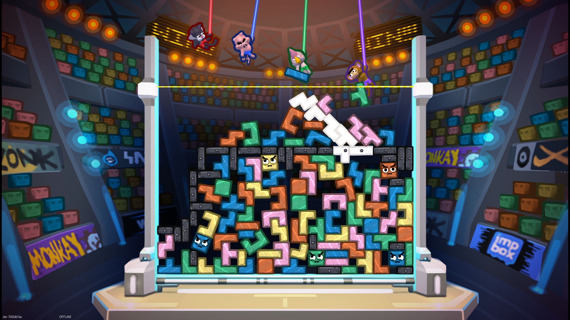 TopplePop: Bungee Blockbusters