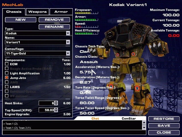 MechWarrior 4: Clan ‘Mech Pak