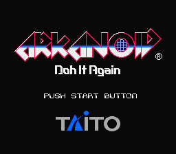 Arkanoid: Doh It Again