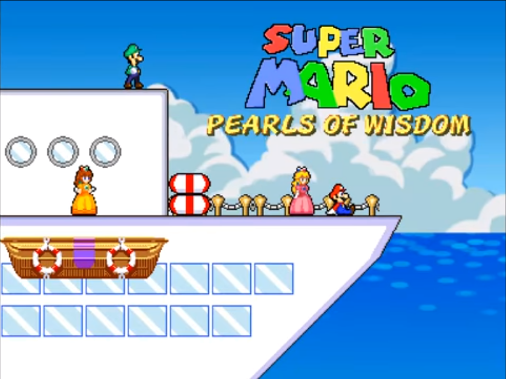 Super Mario Pearls of Wisdom