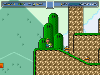 Super Luigi and the Golden Shrooms