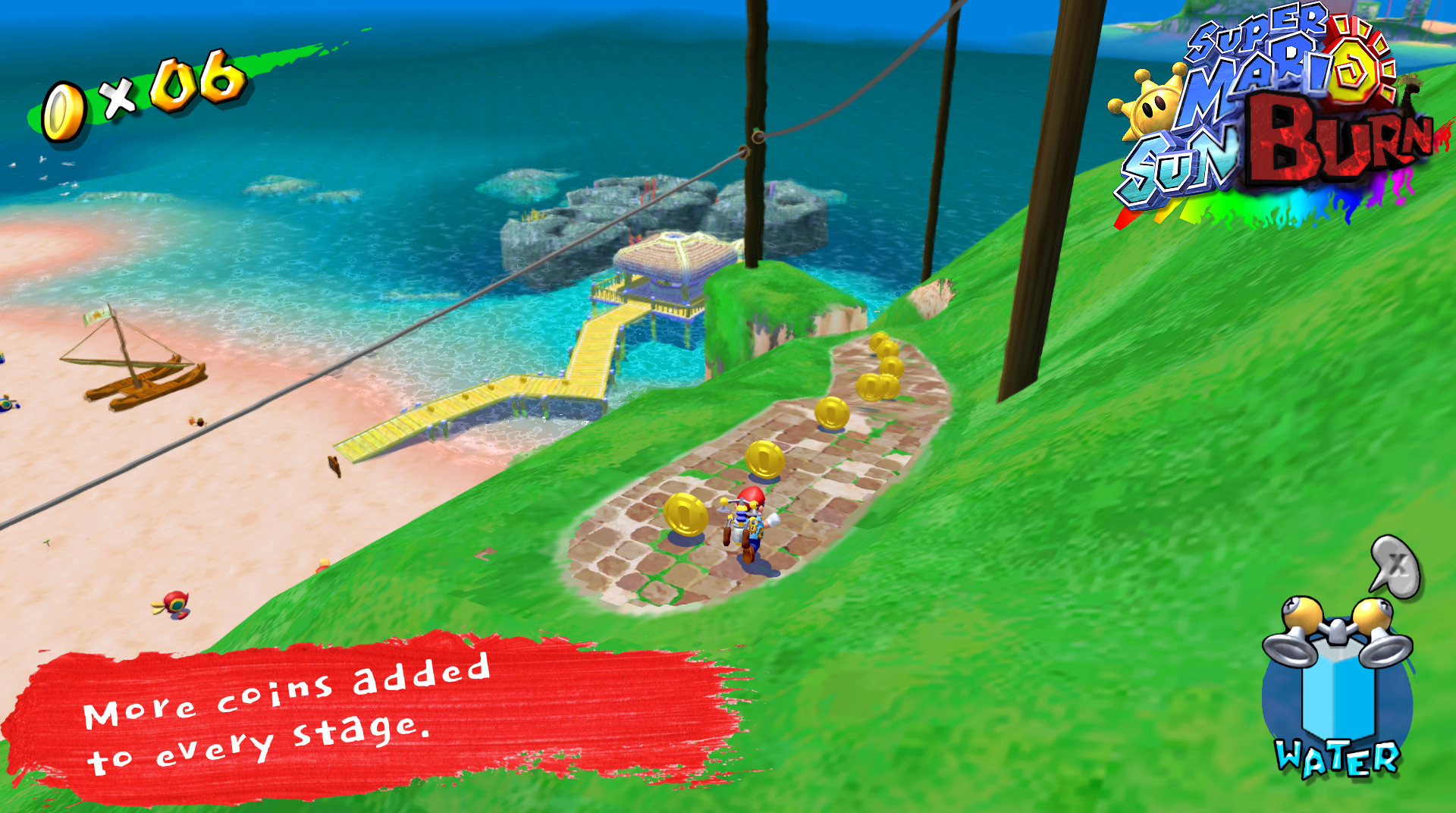 Super Mario Sunburn