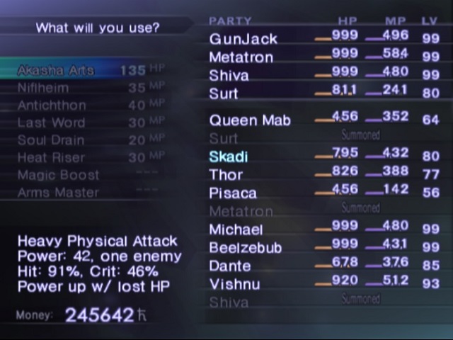 Shin Megami Tensei: Nocturne – Hardtype
