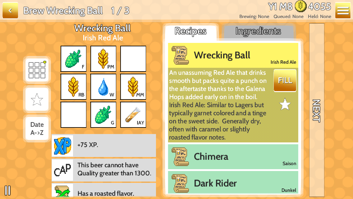 Fiz: The Brewery Management Game