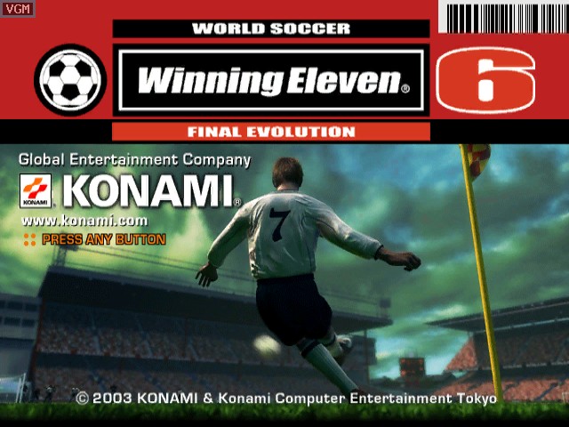 World Soccer Winning Eleven 6: Final Evolution