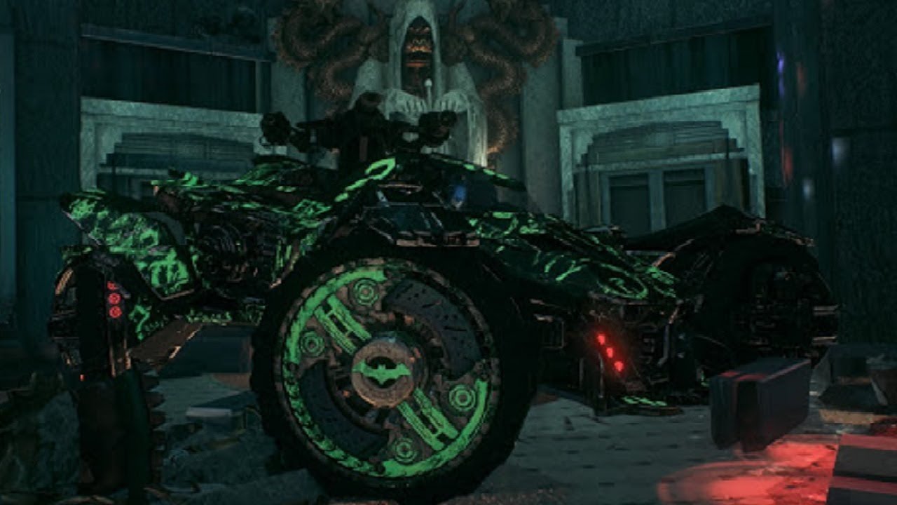 Batman: Arkham Knight – Riddler Themed Batmobile Skin