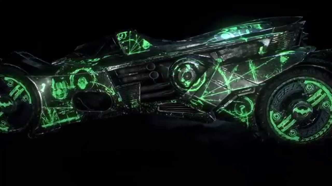 Batman: Arkham Knight – Riddler Themed Batmobile Skin