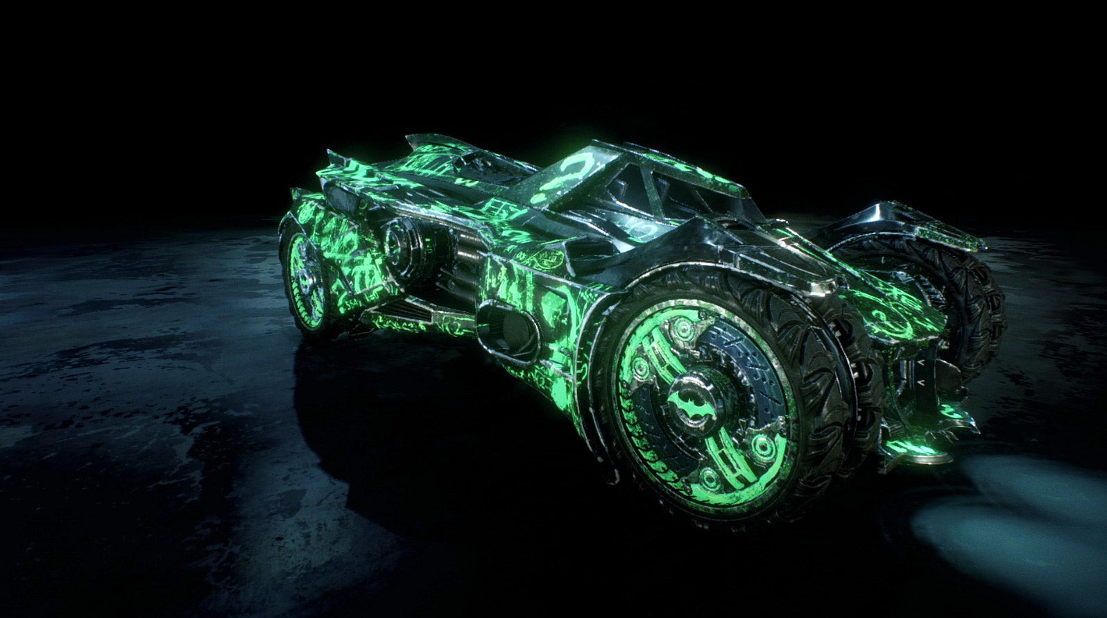 Batman: Arkham Knight – Riddler Themed Batmobile Skin