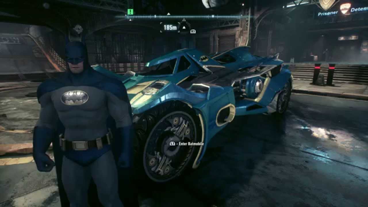 Batman: Arkham Knight – 1970s Batman Themed Batmobile Skin