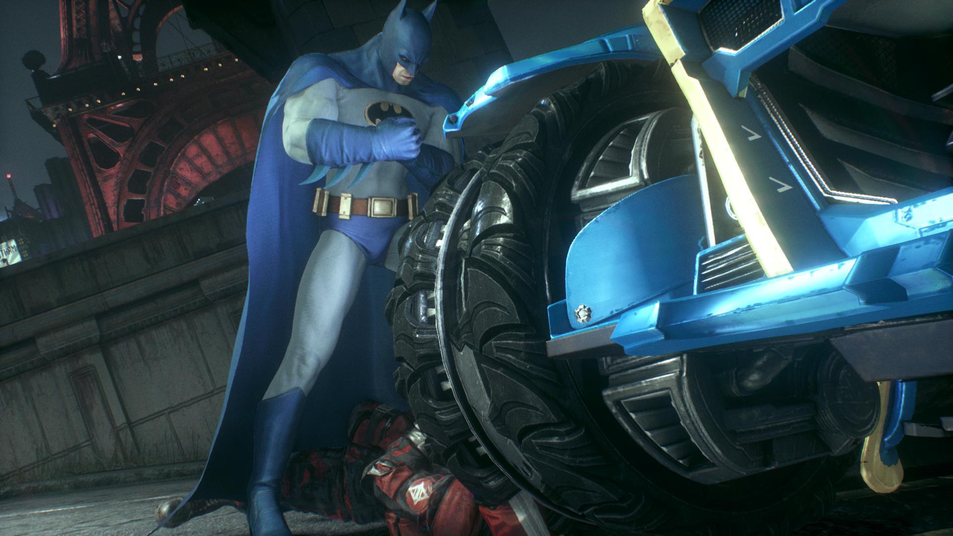 Batman: Arkham Knight – 1970s Batman Themed Batmobile Skin