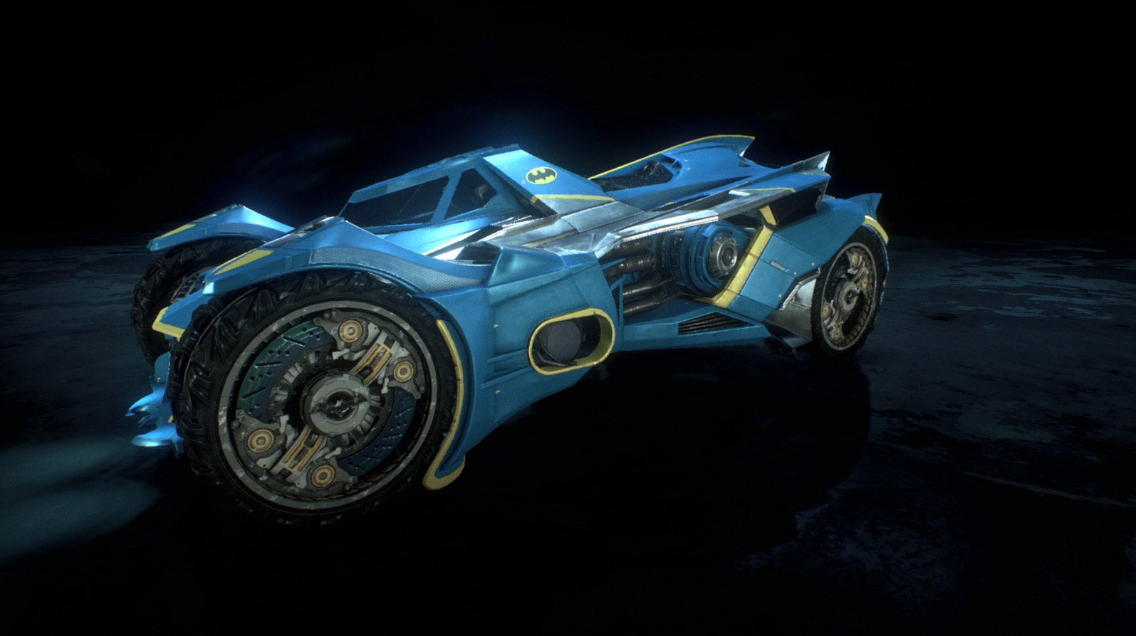 Batman: Arkham Knight – 1970s Batman Themed Batmobile Skin