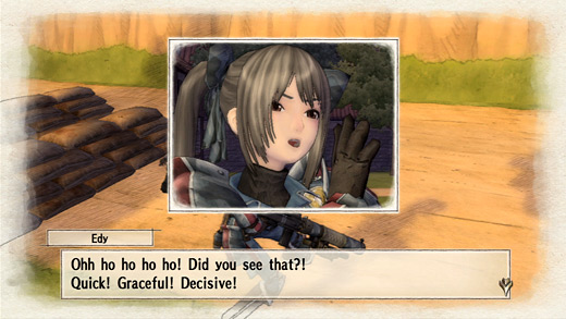 Valkyria Chronicles: Edy’s Mission “Enter the Edy Detachment”