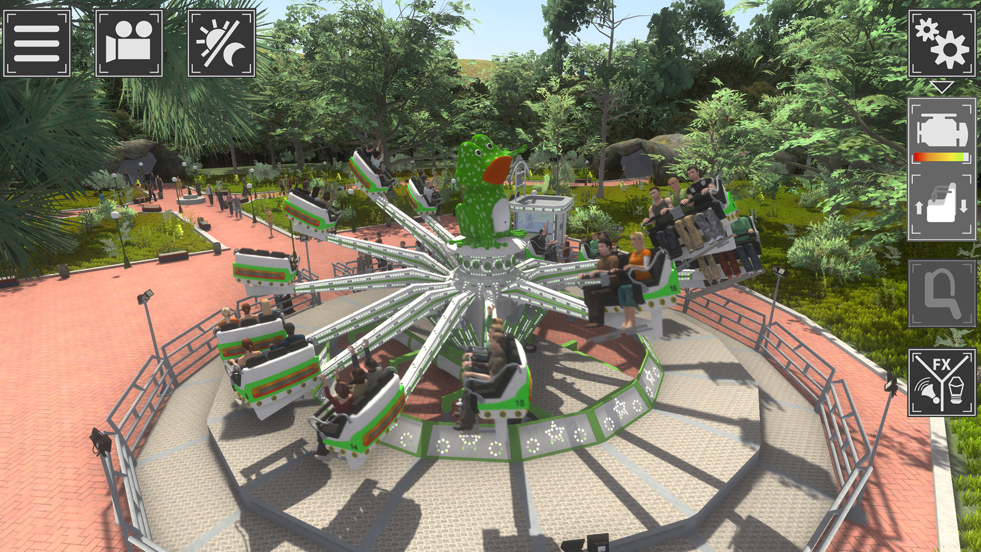 Theme Park Simulator: Rollercoaster Paradise
