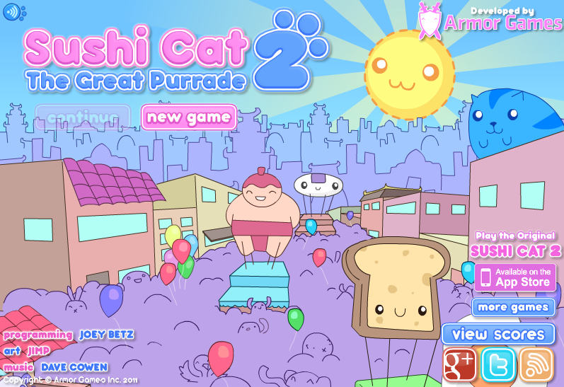 Sushi Cat 2: The Great Purrade