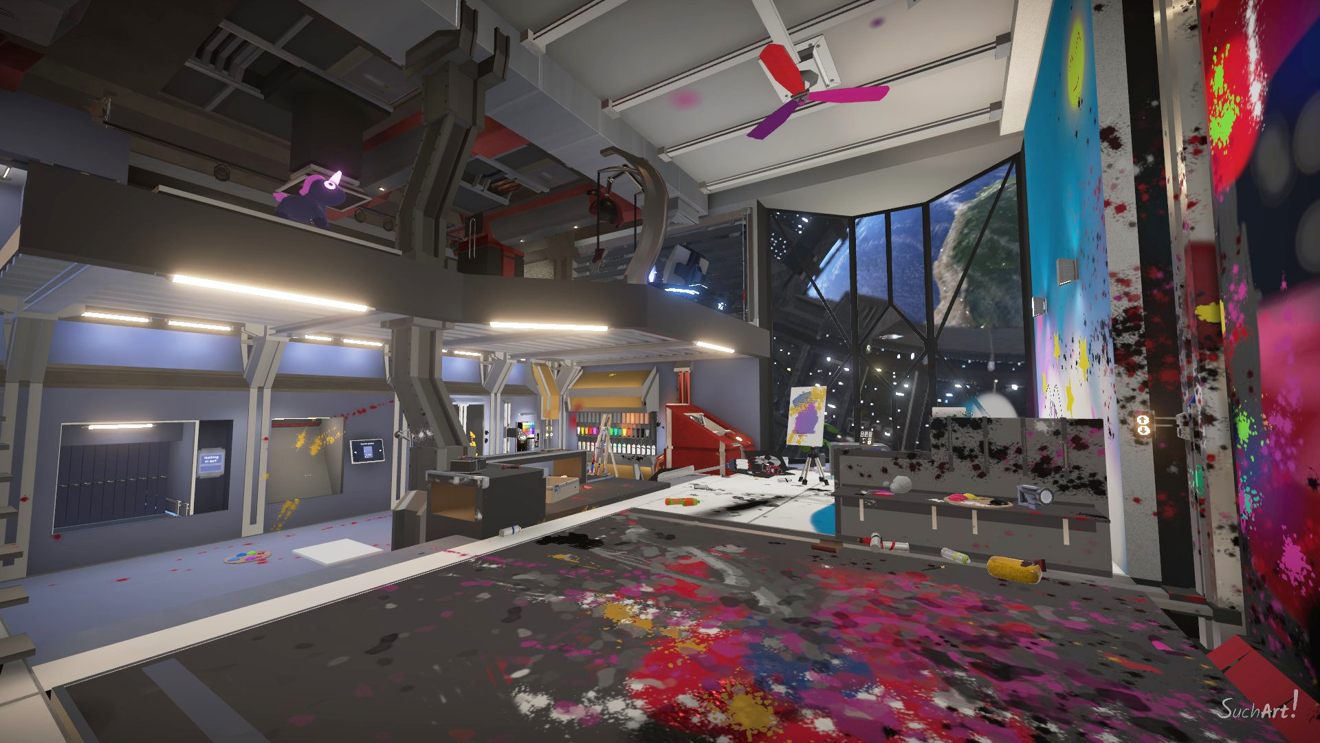 SuchArt: Genius Artist Simulator