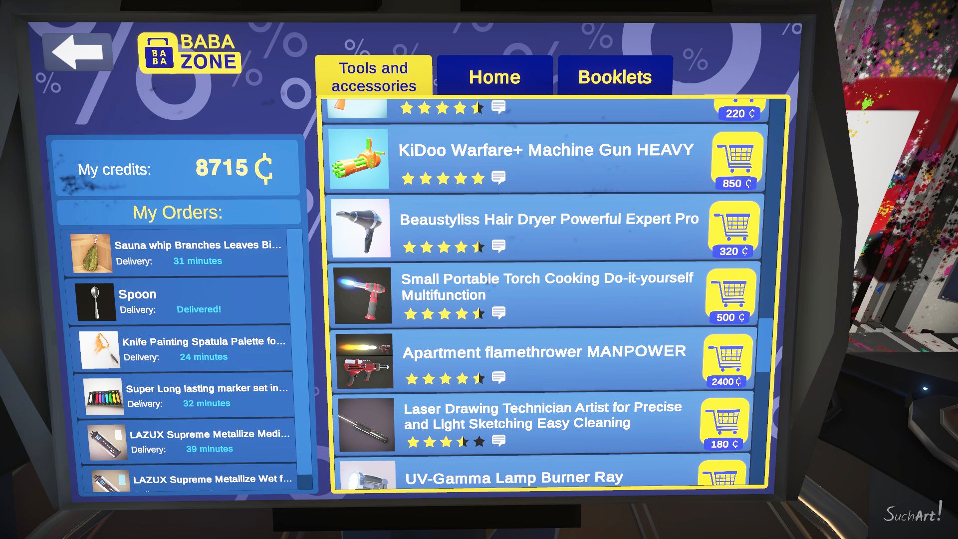 SuchArt: Genius Artist Simulator