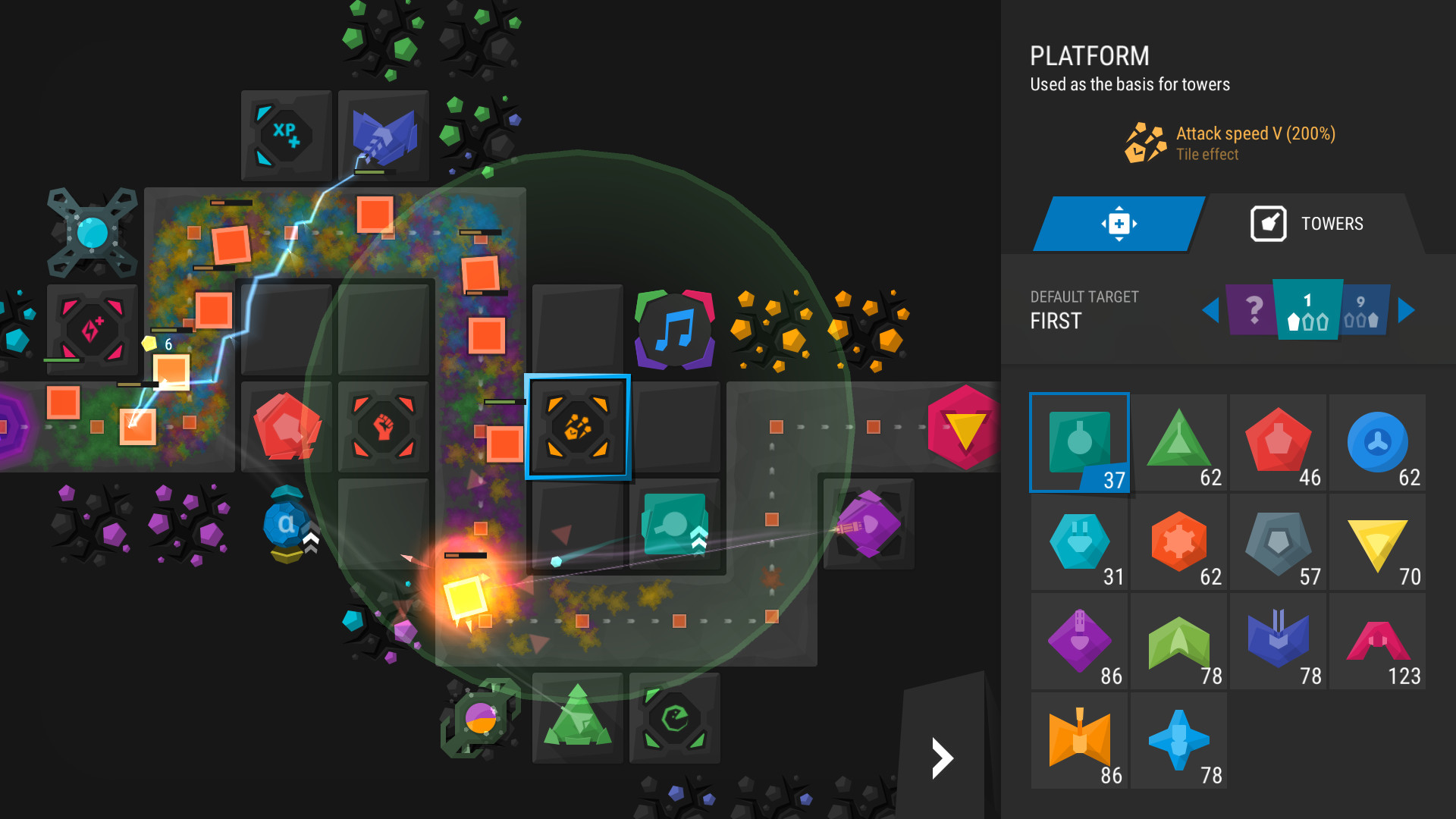 Infinitode 2: Infinite Tower Defense