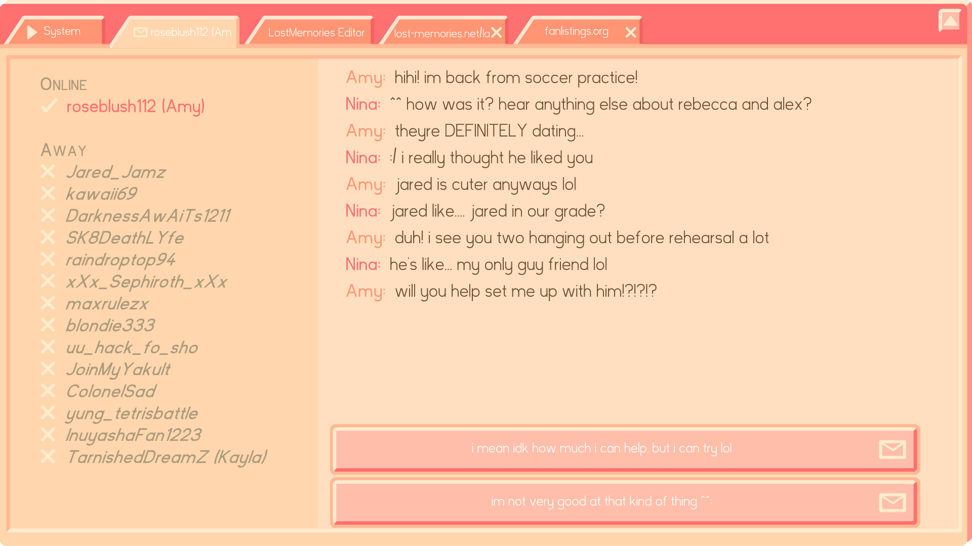 Lost Memories Dot Net