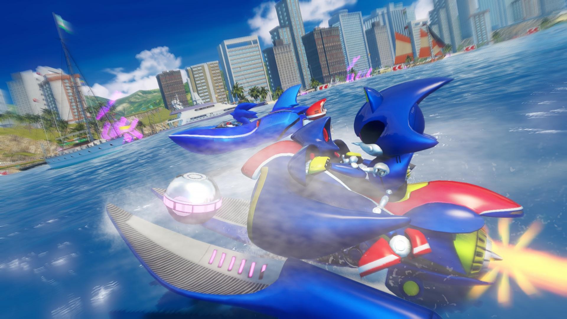 Sonic &amp; All-Stars Racing Transformed: Metal Sonic &amp; Outrun DLC
