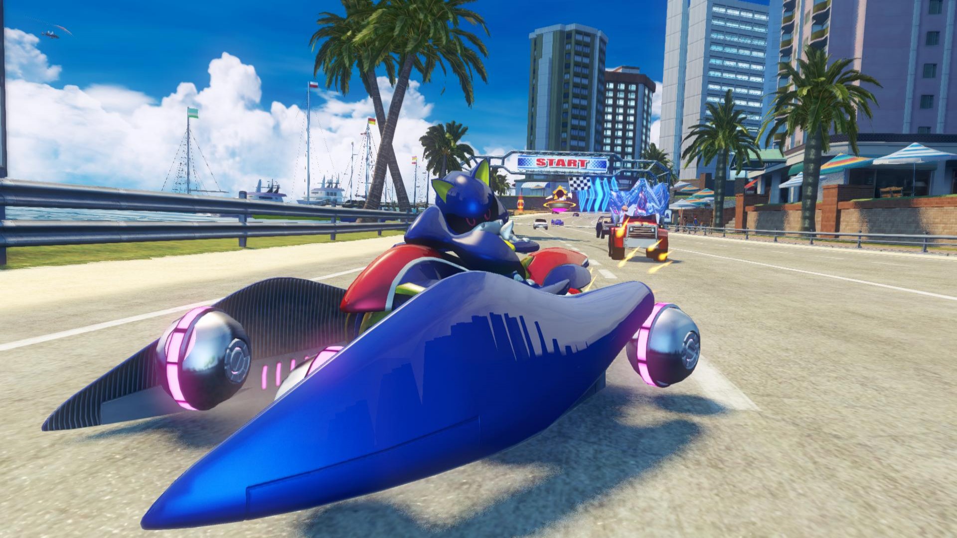 Sonic &amp; All-Stars Racing Transformed: Metal Sonic &amp; Outrun DLC