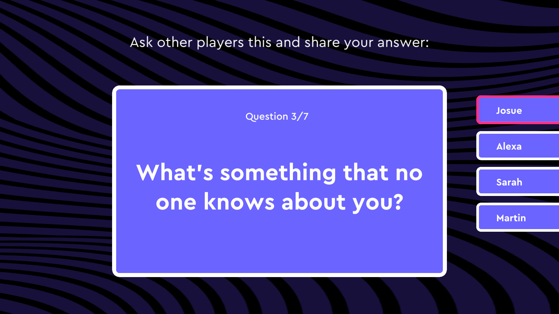 Wild Honesty: A Party Game for Deeper Conversations