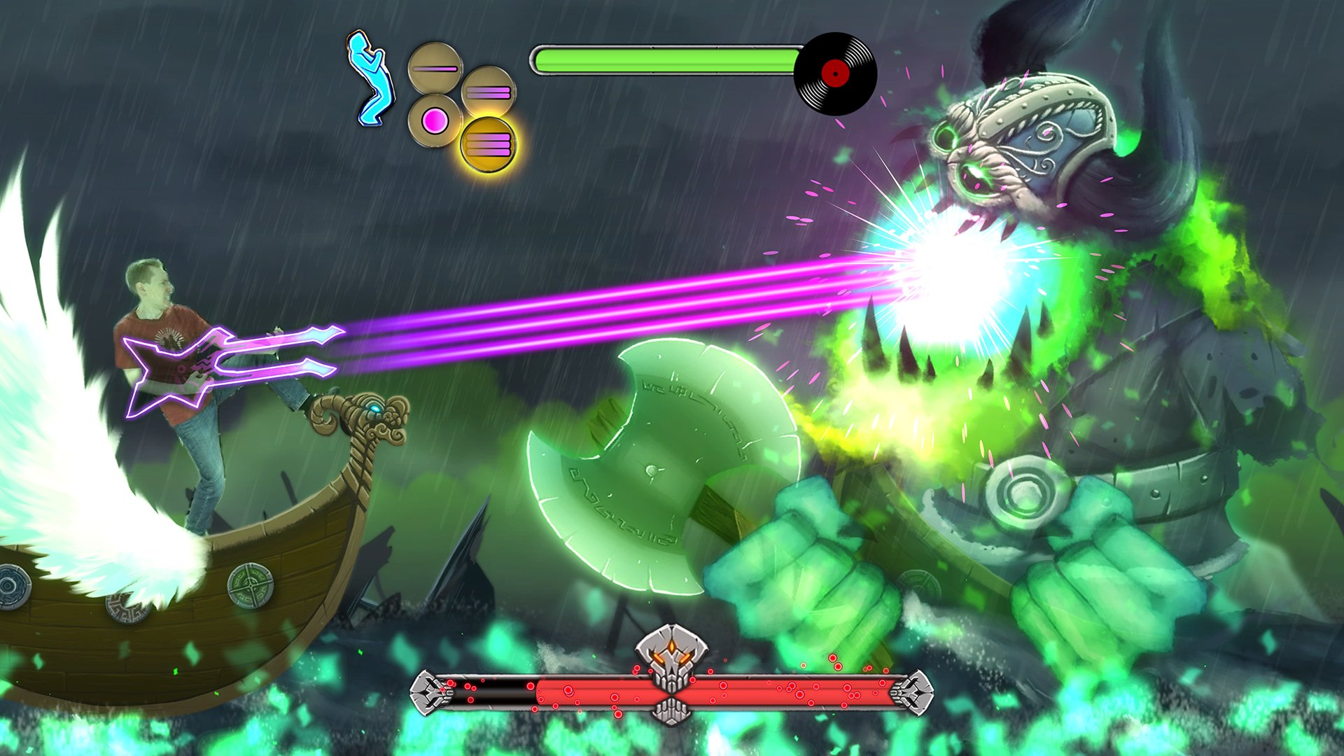 Air Guitar Warrior for Kinect