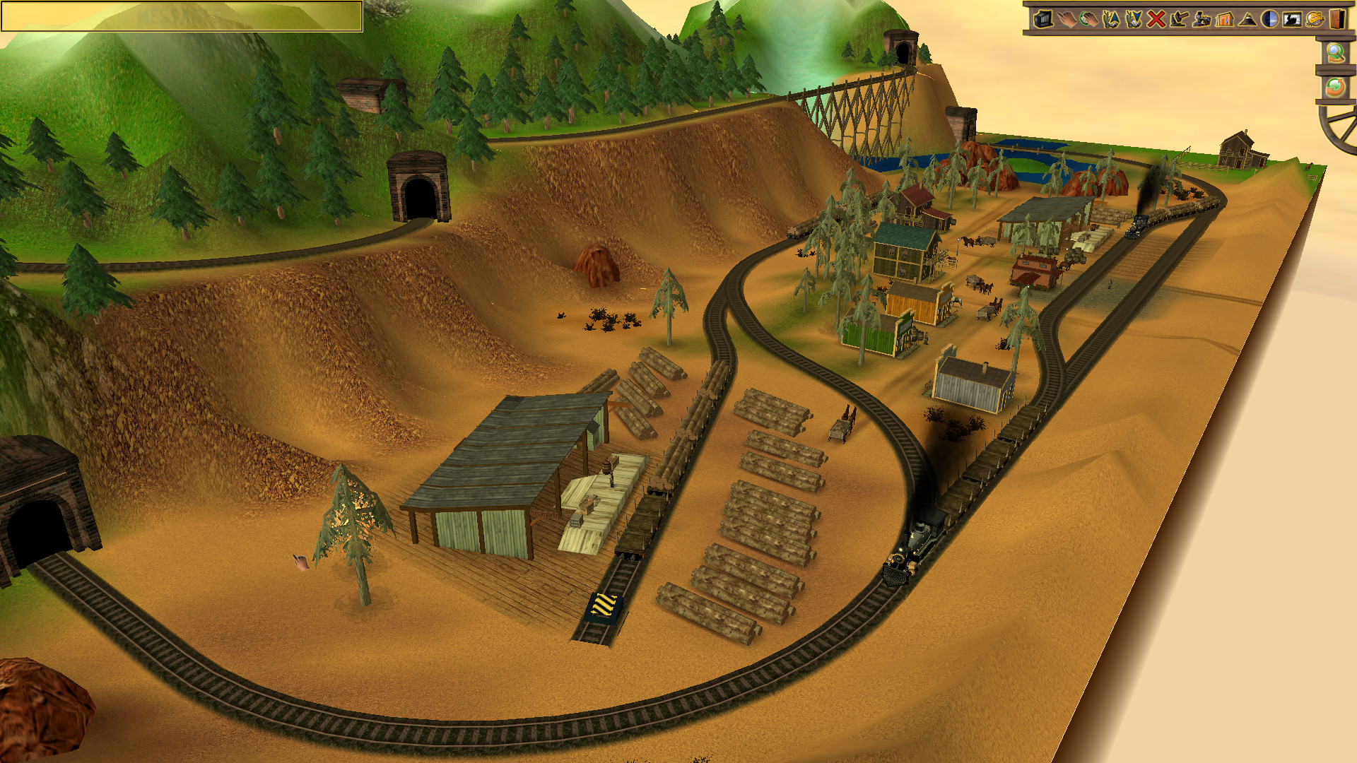 Wild West Steam Loco