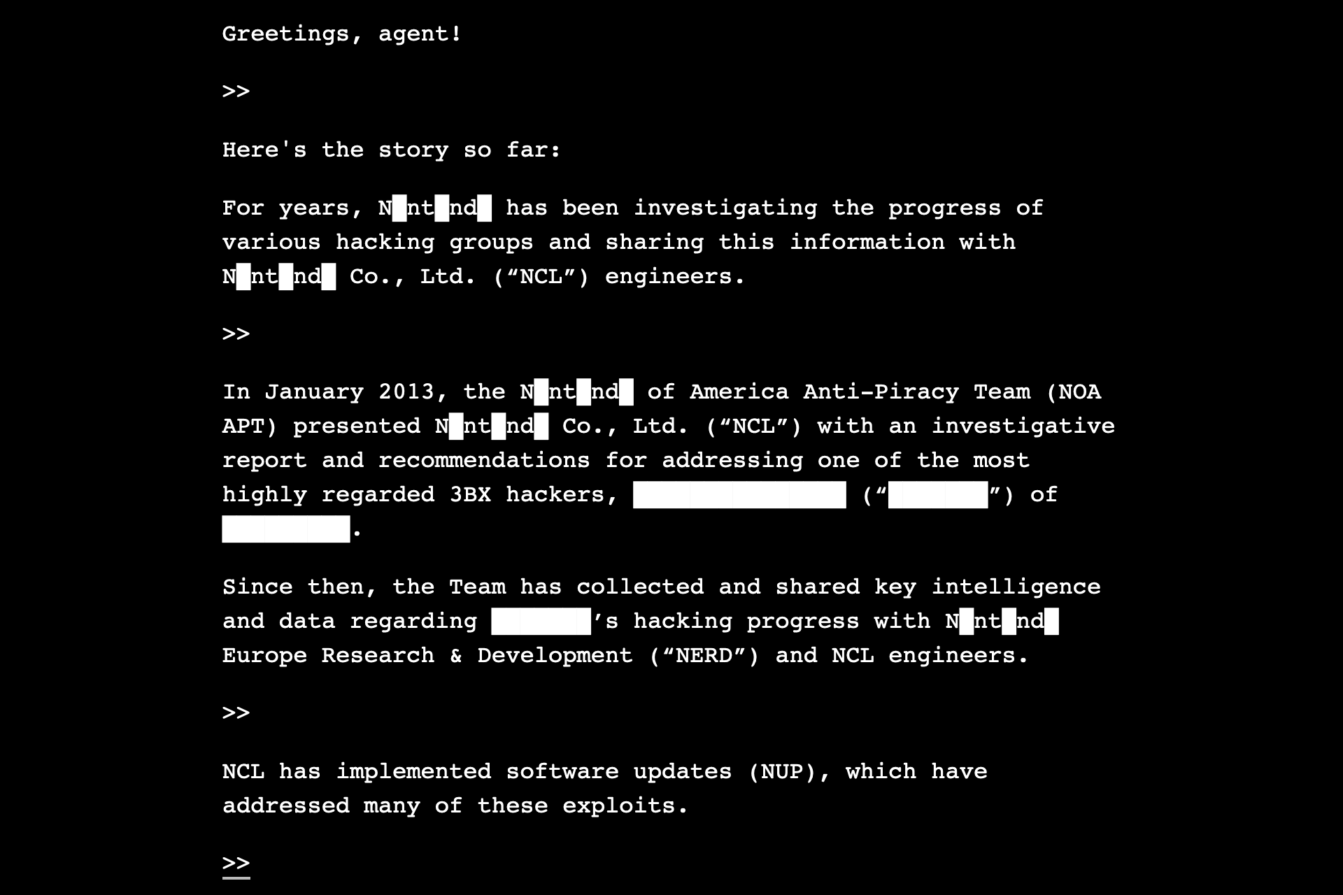 The Iron Hand in the Velvet Glove